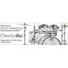 DW Design Acrylic Clear 10,12,16,22 + werbel 14x5,5 shell set